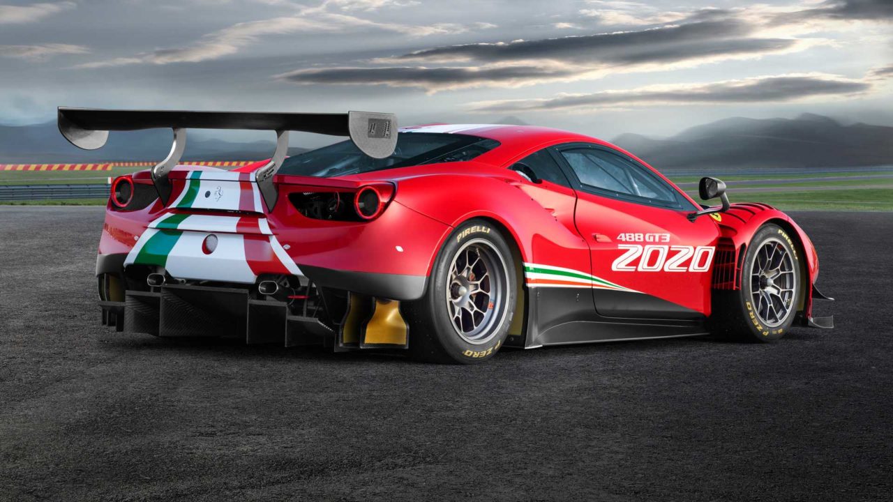 Ferrari 488 GT3 — Monza (Finished)
